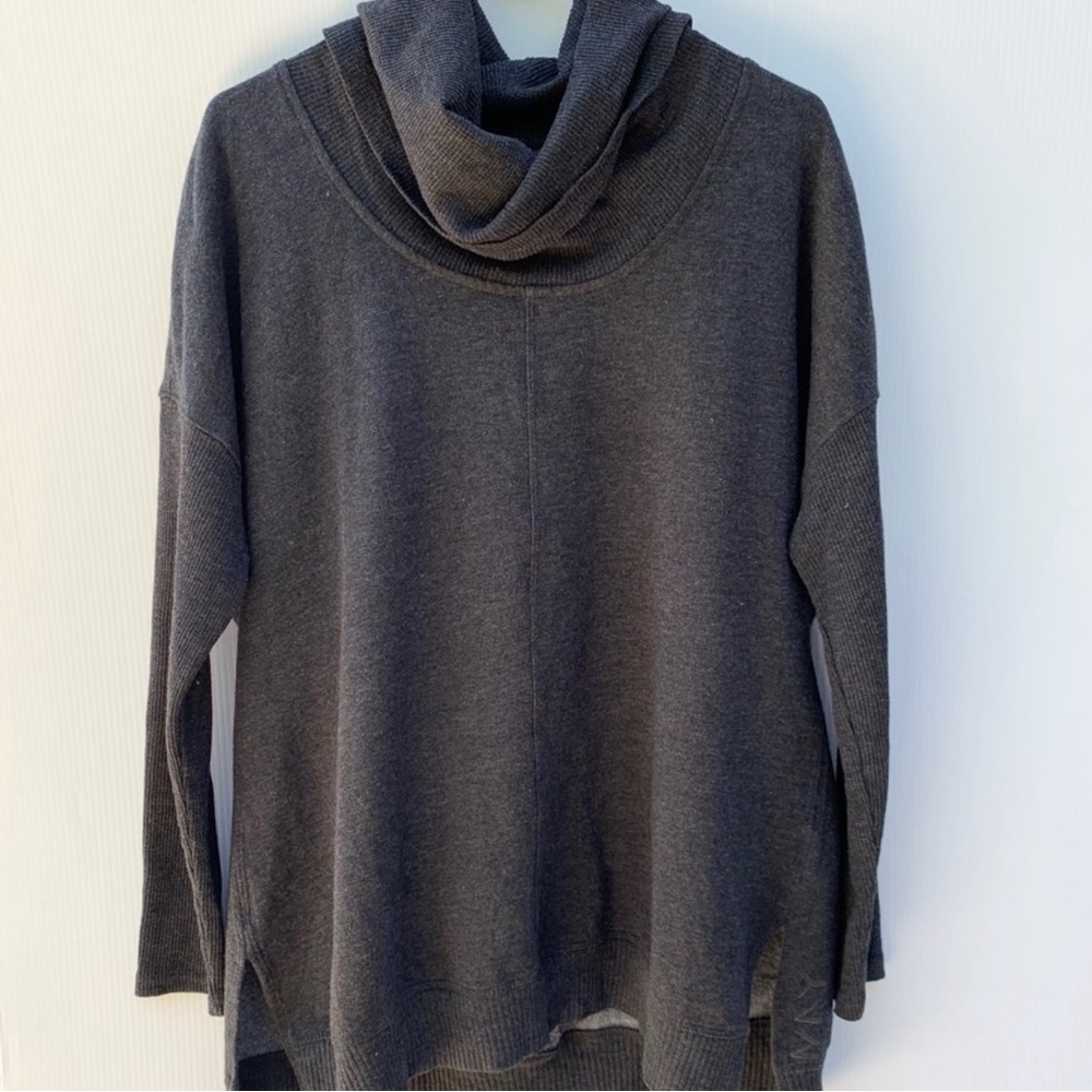 Marc NY Andrew Marc Performance Oversized Cowl Neck Sweater Women’s XL Dark Gray